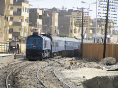 
ENR, Egyptian national Railways, No 2130 at Luxor Station, June 2010